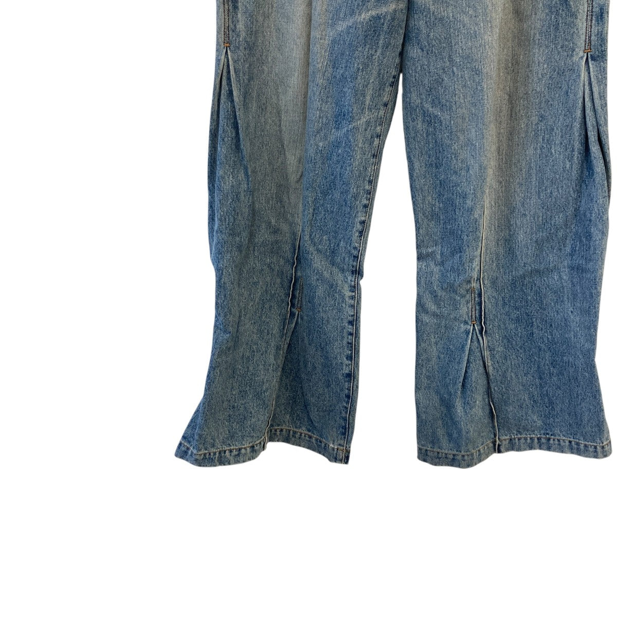 khoki(コッキ) 25SSPleat-design denim pantsデニムパンツ25SS-P-09