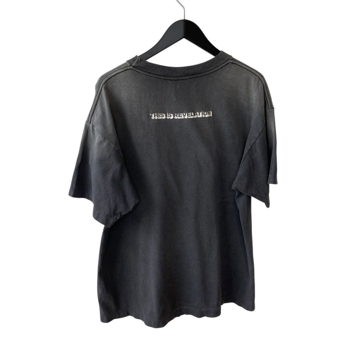 SAINT MICHAEL SS TEE SAINT BLACK半袖カットソーSM-HR1-0000-008 古着・中古-2枚目のアイテム画像