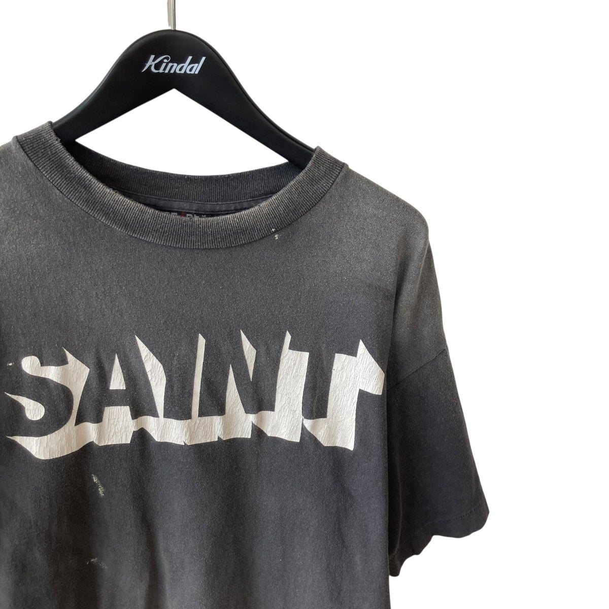 SAINT MICHAEL SS TEE SAINT BLACK半袖カットソーSM-HR1-0000-008 古着・中古-3枚目のアイテム画像