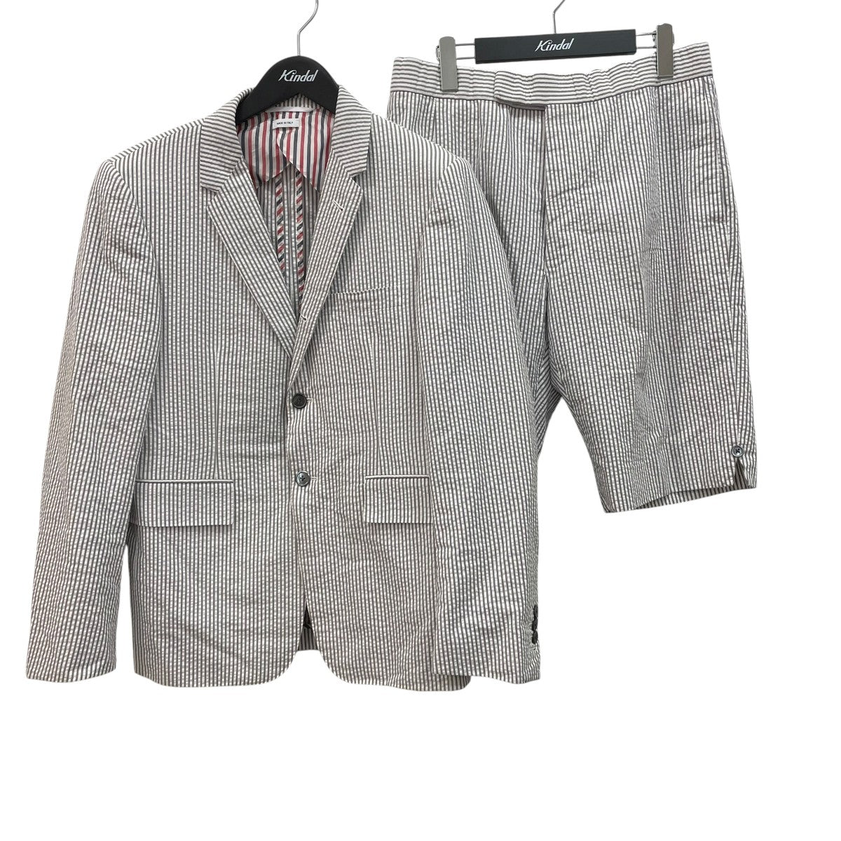 Thom Browne ストライプセットアップ 古着・中古-1枚目のアイテム画像