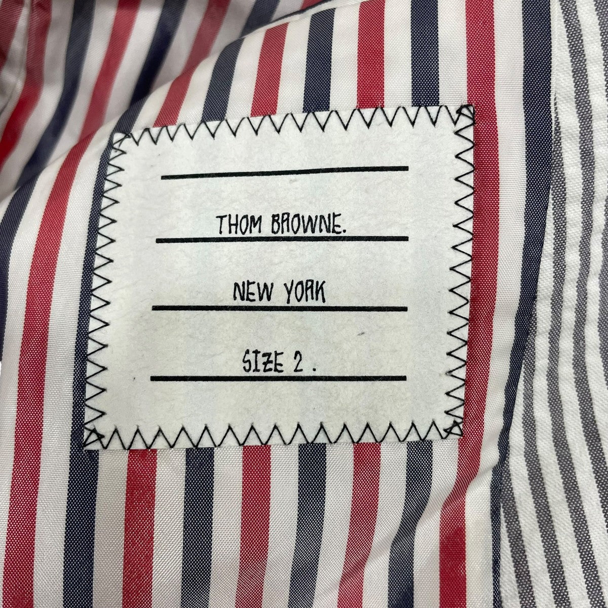 Thom Browne ストライプセットアップ 古着・中古-6枚目のアイテム画像