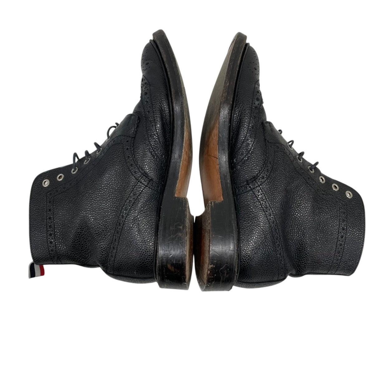 Thom Browne(トム・ブラウン) ショートブーツ ブラック サイズ 9.5