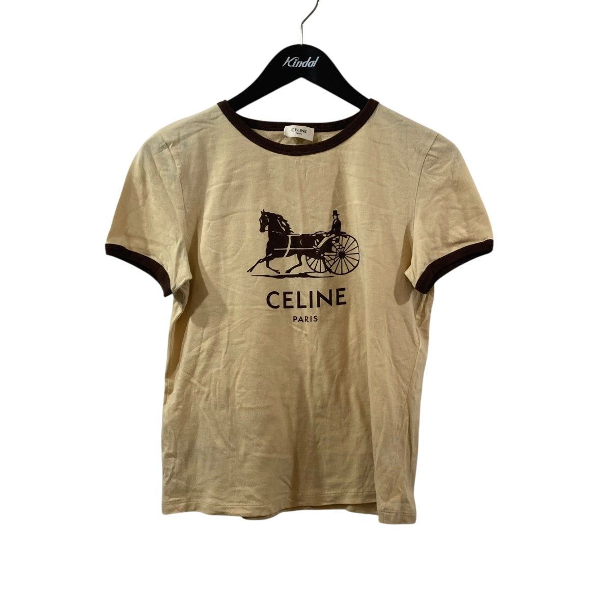 CELINE サルキープリントTシャツ半袖カットソー2X575114L 古着・中古-1枚目のアイテム画像