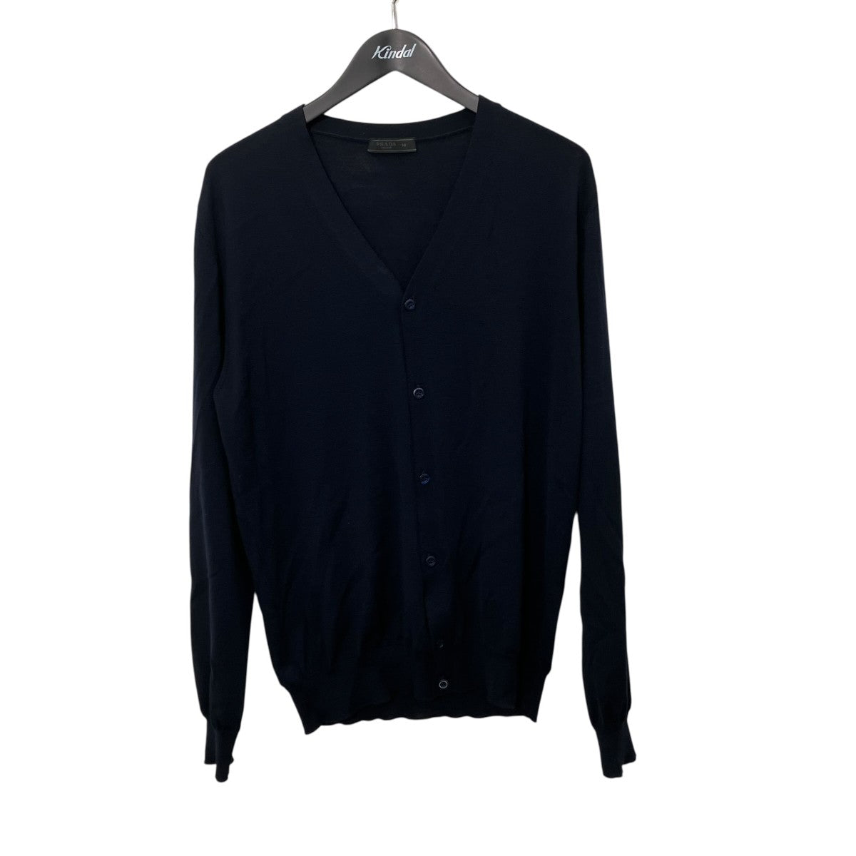 PRADA 24SSVネックカーディガンDNA959 古着・中古-1枚目のアイテム画像