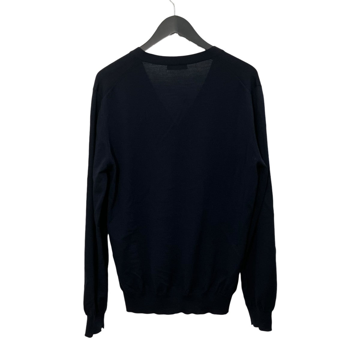 PRADA 24SSVネックカーディガンDNA959 古着・中古-2枚目のアイテム画像