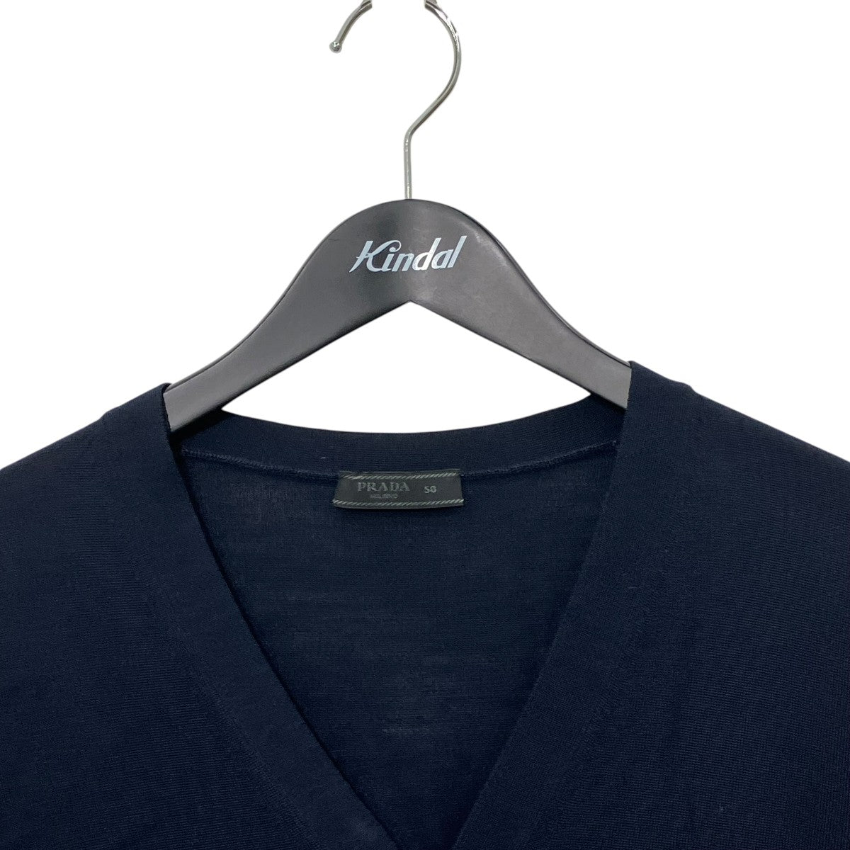 PRADA 24SSVネックカーディガンDNA959 古着・中古-3枚目のアイテム画像