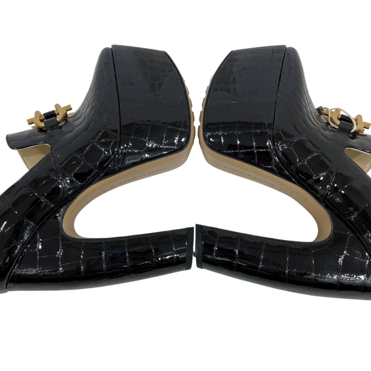 BOTTEGA VENETA プラットフォームパンプス 古着・中古-6枚目のアイテム画像