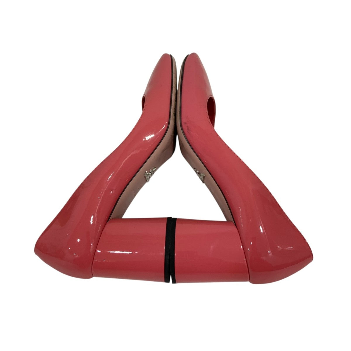 PRADA(プラダ) ヒールパンプス ピンク サイズ 37 1/2｜【公式