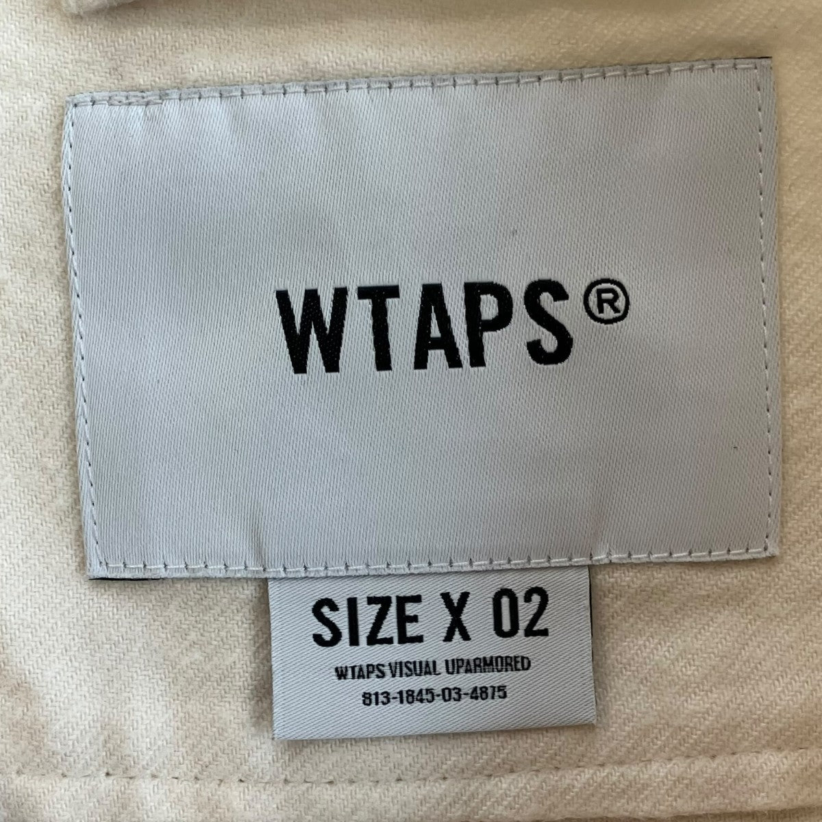 WTAPS LEAGUE SS COTTON． TWILL． WTVUA半袖シャツ231TQDT-SHM03 古着・中古-5枚目のアイテム画像
