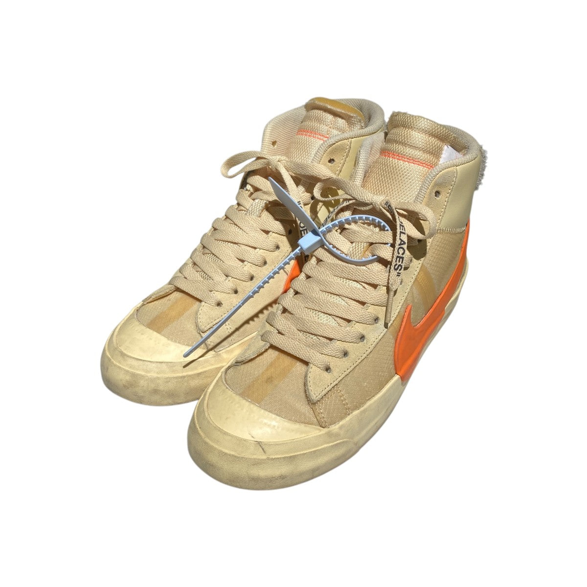 NIKE×OFFWHITE Blazer Mid All Hallows EveハイカットスニーカーAA3832