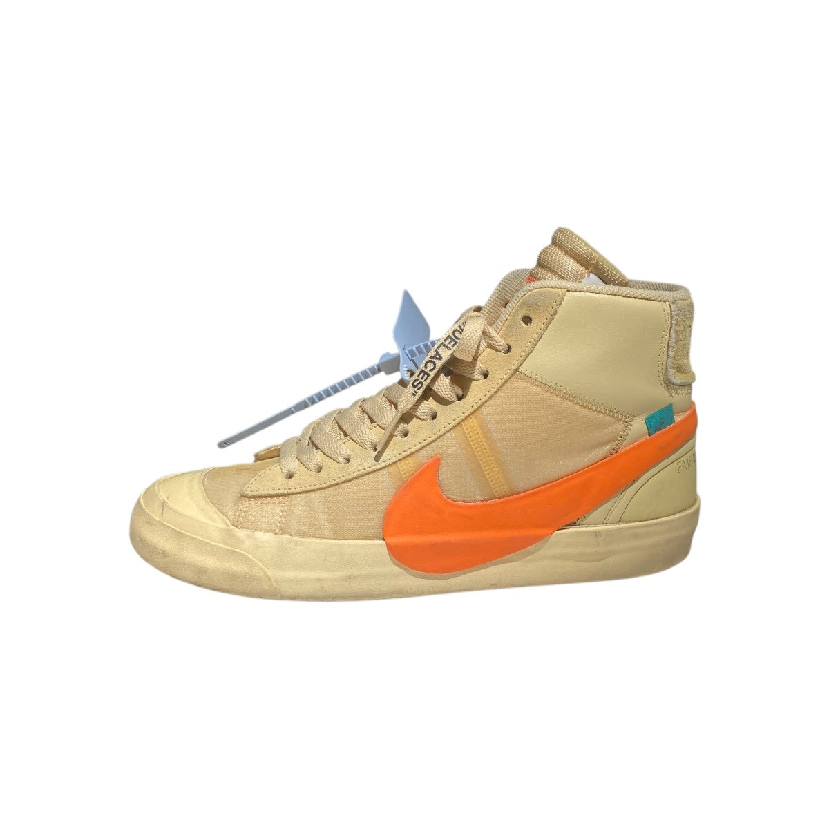 靴 NIKE BLAZER MID OFFWHITE AA3832 700 NIKE×OFFWHITE Blazer Mid All Hallows EveハイカットスニーカーAA3832