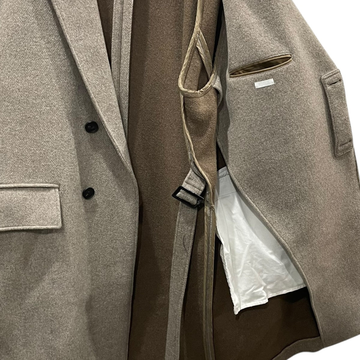ダブルブレストコート ESSENTIAL DOUBLE BREAST COAT SAU01 CT192