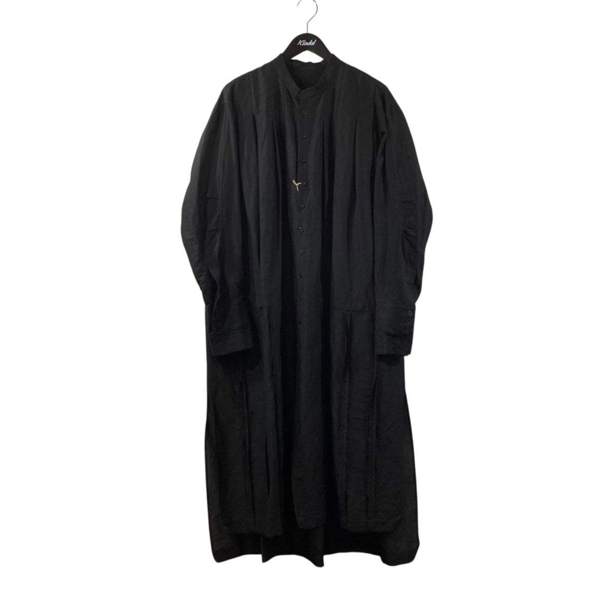 Tucked Long Shirts Dress ロングシャツドレス ワンピース 25S-ISH-d26