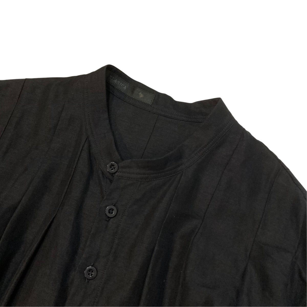 Tucked Long Shirts Dress ロングシャツドレス ワンピース 25S-ISH-d26