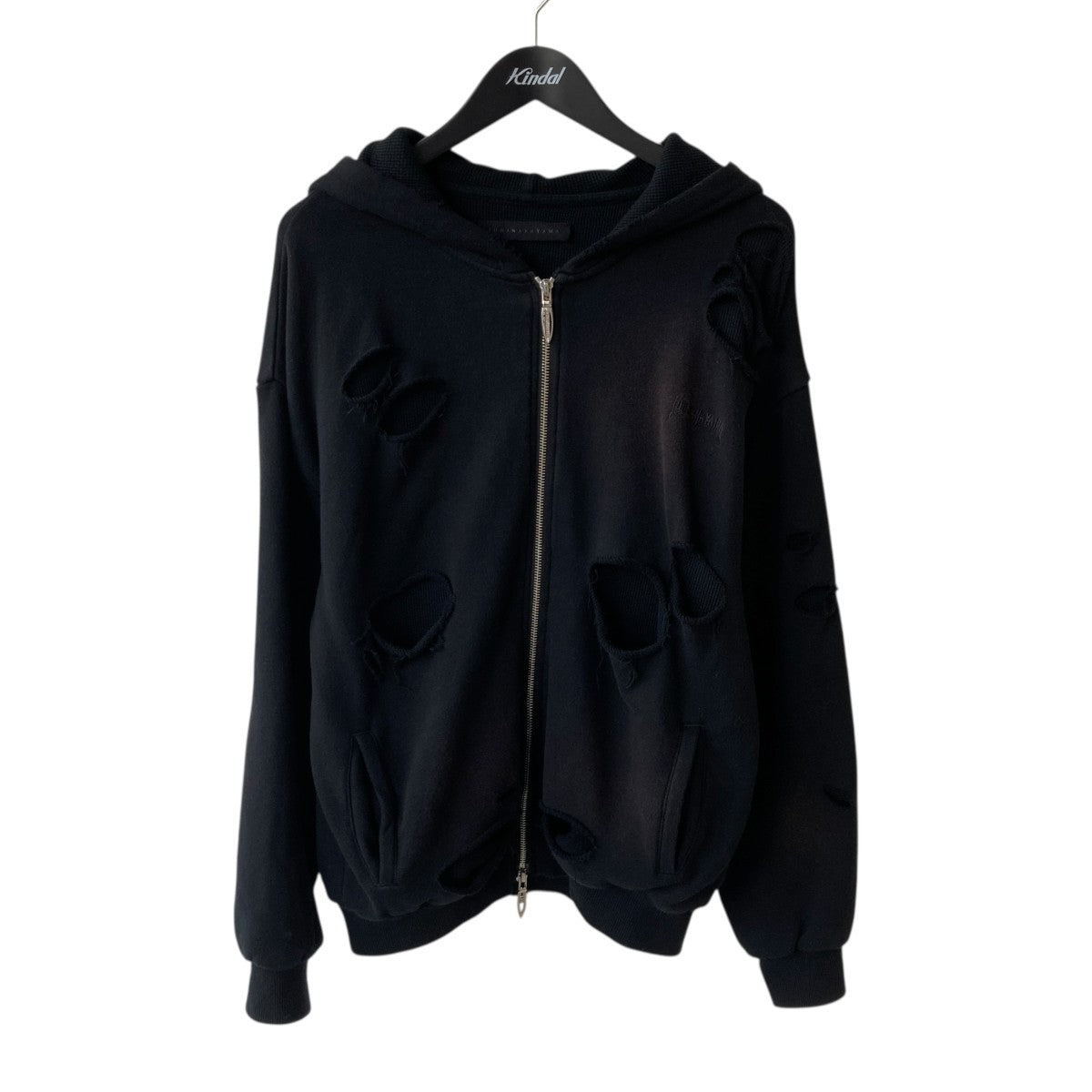 JUN／NAKAYAMA THERMAL LAYERED ZIP HOODIEジップパーカーJN-FW25-020 古着・中古-1枚目のアイテム画像