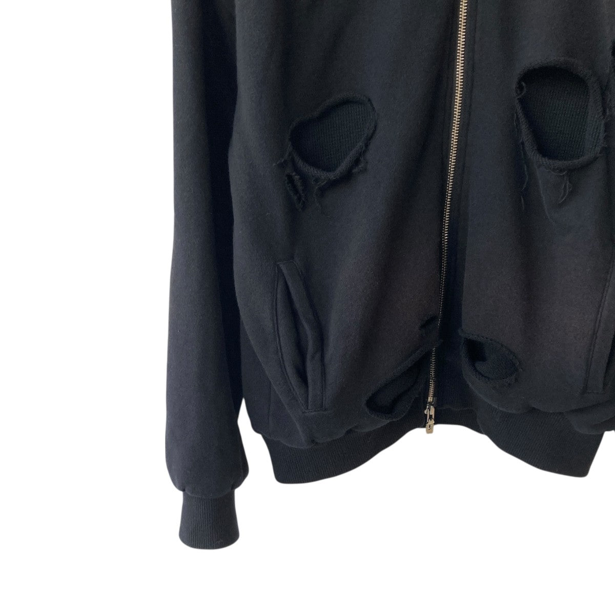 JUN／NAKAYAMA THERMAL LAYERED ZIP HOODIEジップパーカーJN-FW25-020 古着・中古-4枚目のアイテム画像