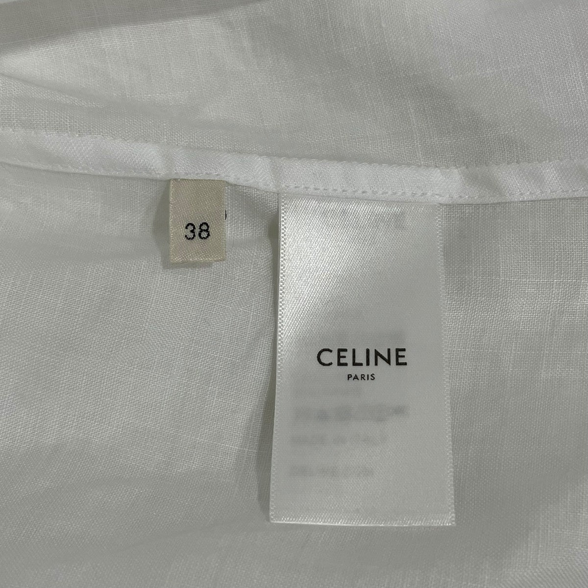 CELINE シャツワンピース2C710123I 古着・中古-6枚目のアイテム画像