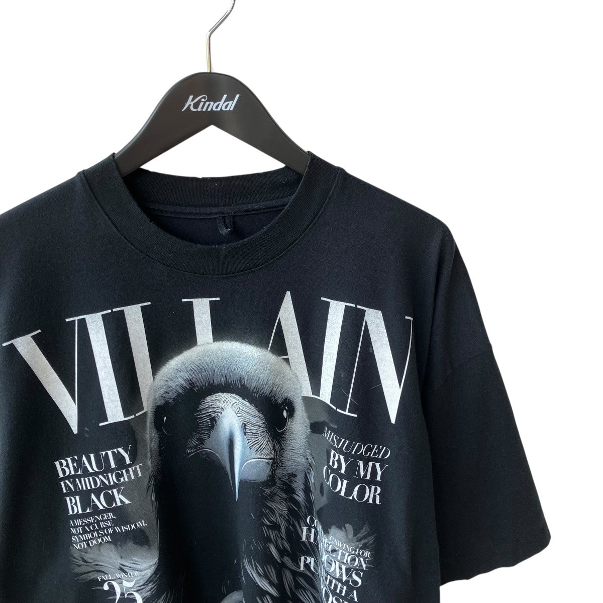 25AWVILLAIN COVER PRINT T-SHIRT半袖カットソー25AW48CS411
