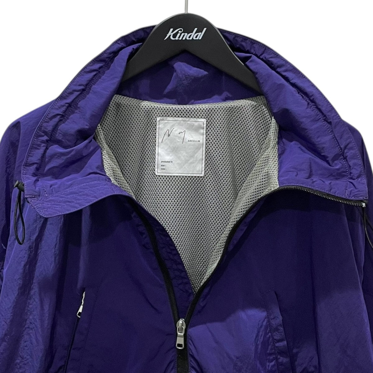 ANCELLM 25SS ハーフジップナイロンジャケット NYLON PULLOVER JACKET ナイロンプルオーバージャケット ANC-JK45 古着・中古-3枚目のアイテム画像