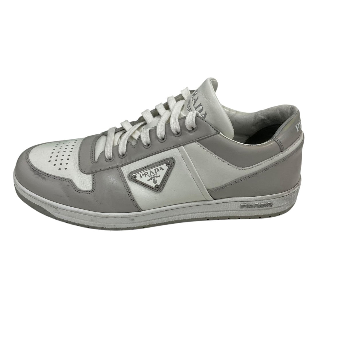 PRADA(プラダ) ローカットスニーカー2EE364 2EE364 グレー×ホワイト