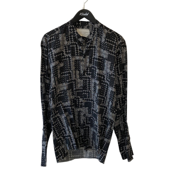 GREG LAUREN(グレッグローレン) バンドカラーシャツ52-01-01-01013 52