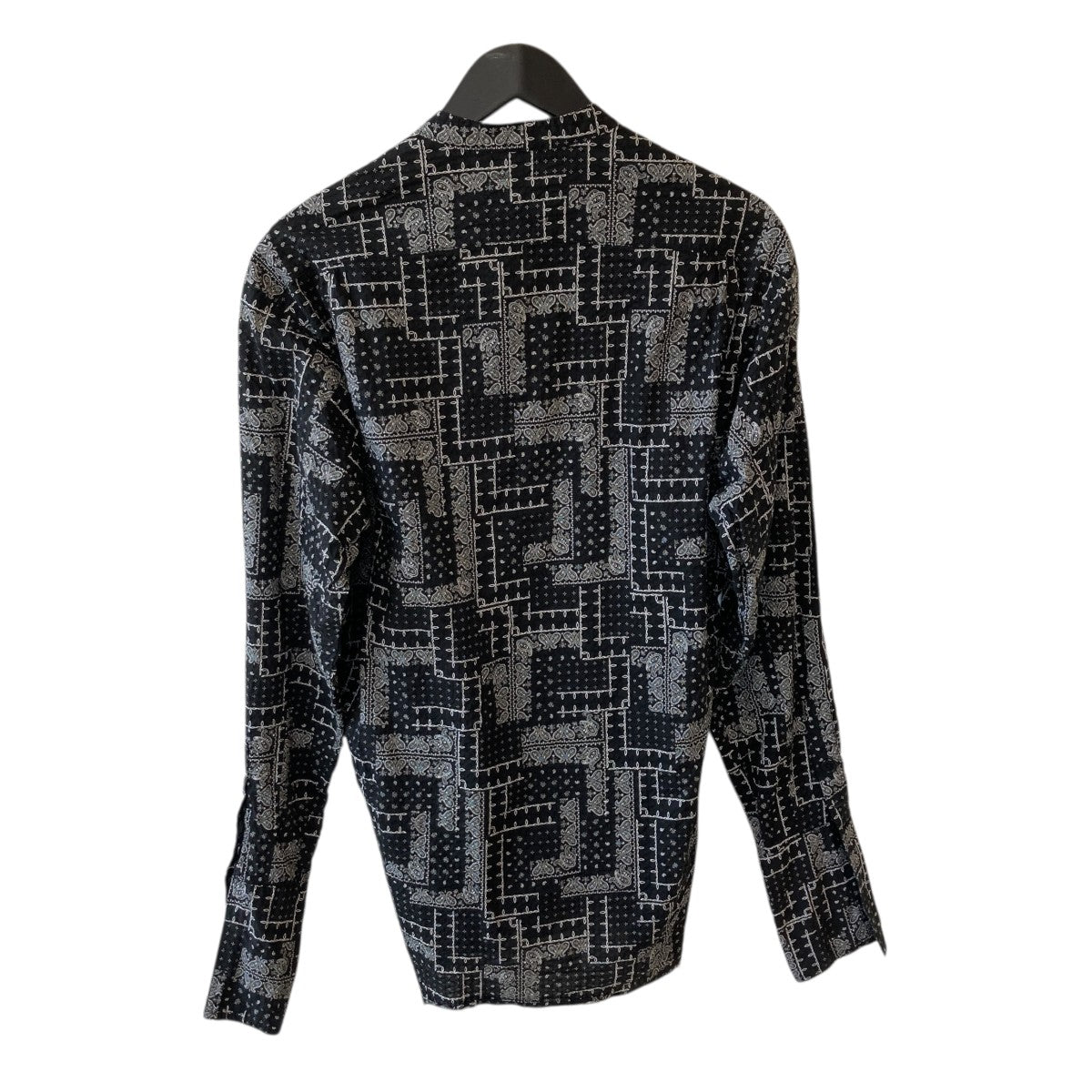 GREG LAUREN(グレッグローレン) チェックシャツ ネイビー サイズ 1