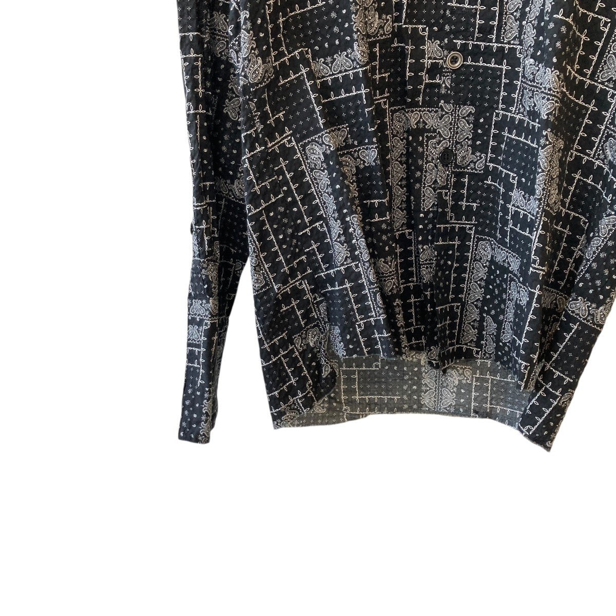 GREG LAUREN(グレッグローレン) バンドカラーシャツ52-01-01-01013 52