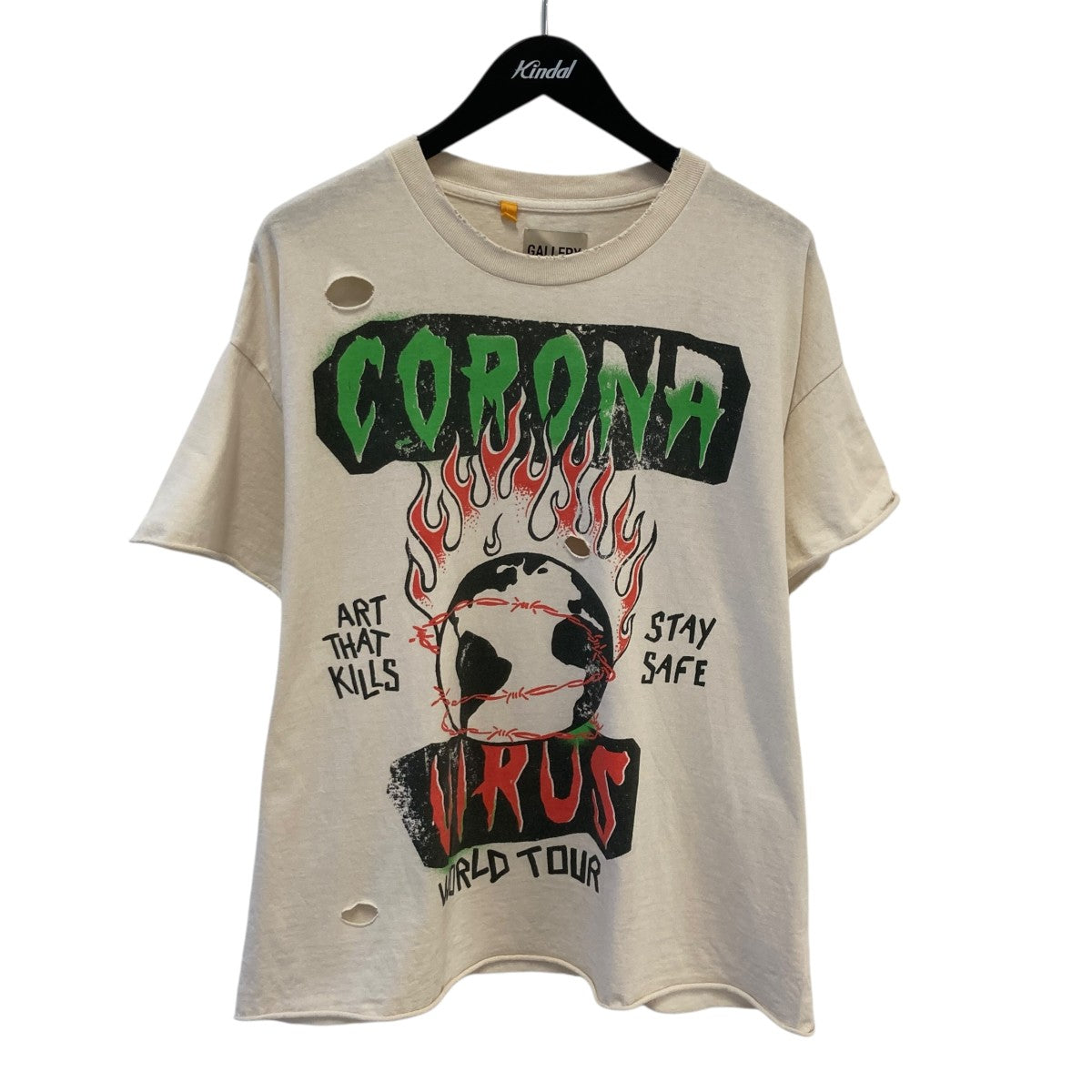 GALLERY DEPT ATK Corona Tour T-ShirtTシャツ 古着・中古-1枚目のアイテム画像