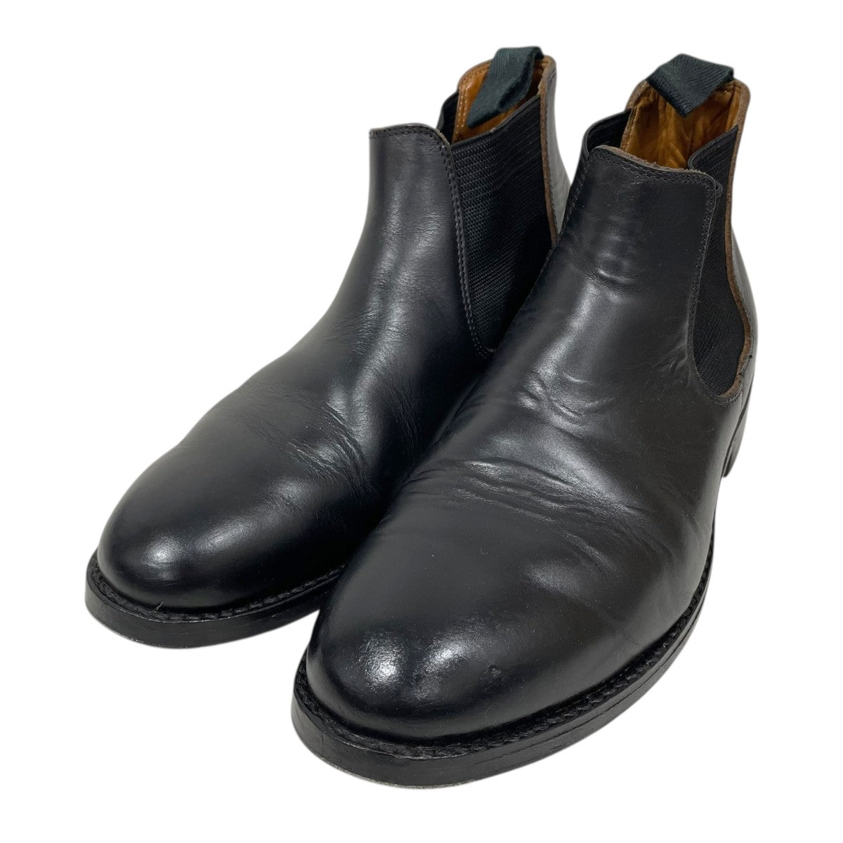 サイドゴアショートブーツ ELASTIC SIDE BOOTS エラスティックサイドブーツ 15074
