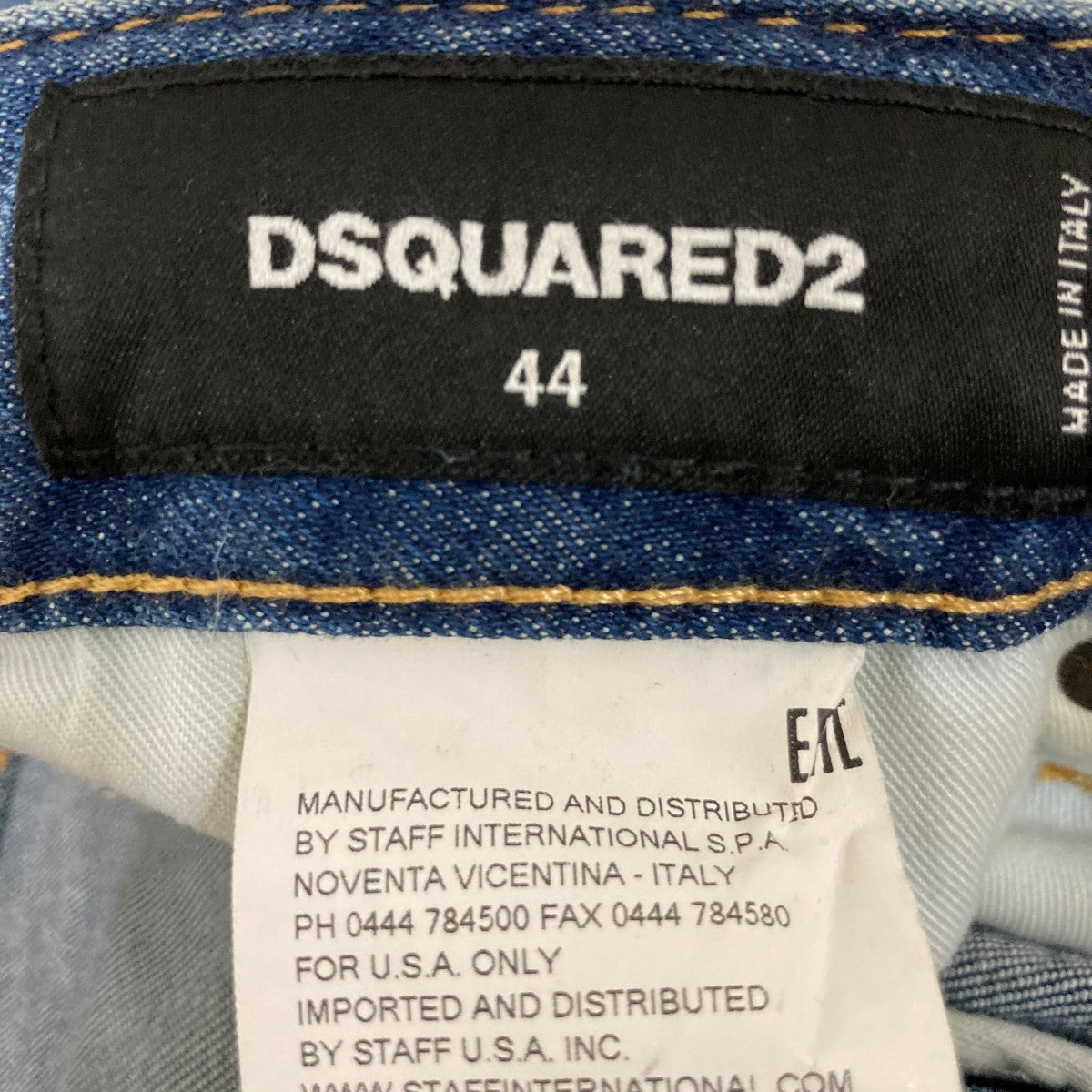 DSQUARED2 デニムパンツS75LA0925 古着・中古-6枚目のアイテム画像