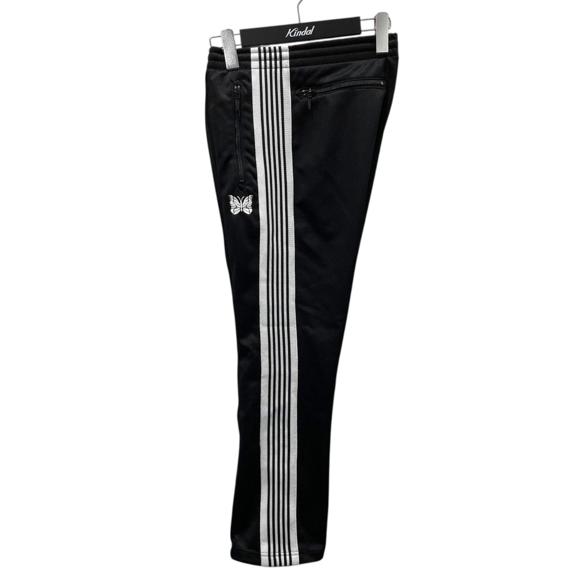 Needles / 23AW/TRACK PANT POLY SMOOTH/ボトム/S/ポリエステル/BLK/NS246 Needles(ニードルズ) 23AW イージーパンツ Track Pant - Poly Smooth