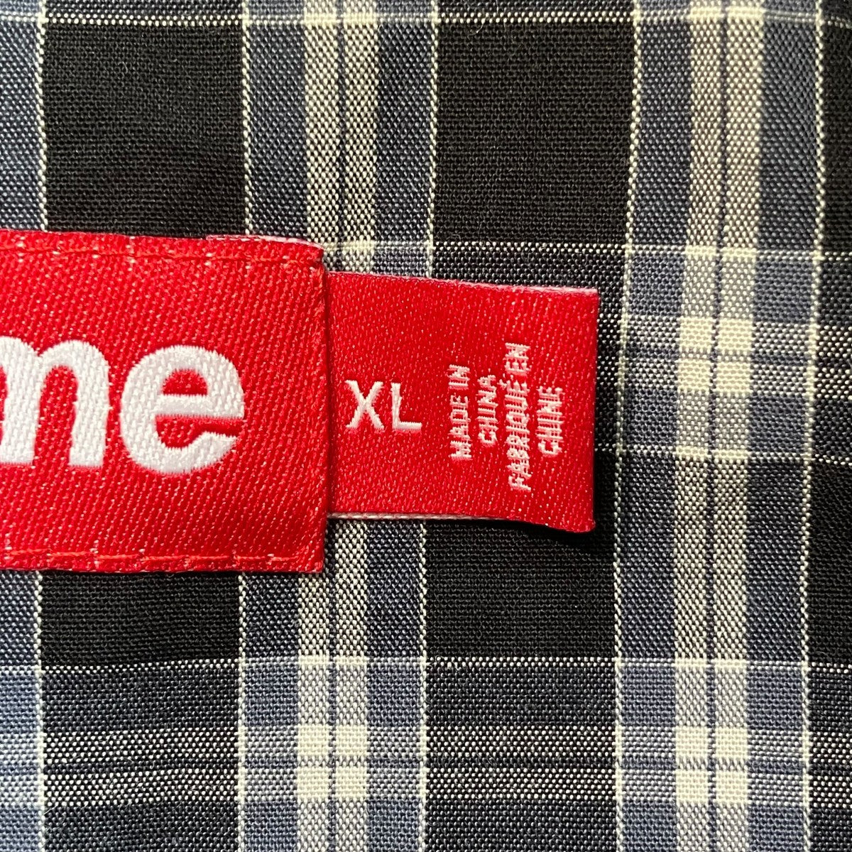 Supreme 25SSMini Plaid S／S Shirt半袖シャツ 古着・中古-5枚目のアイテム画像