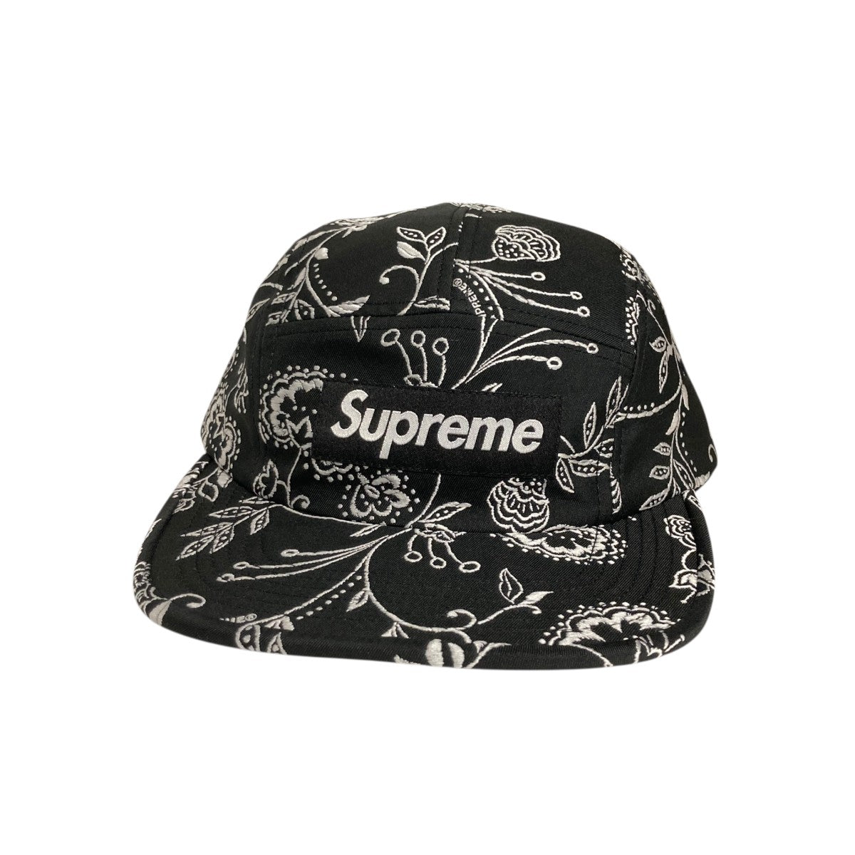 Supreme(シュプリーム) 25SSFloral Jacquard Camp Cap総柄キャップ