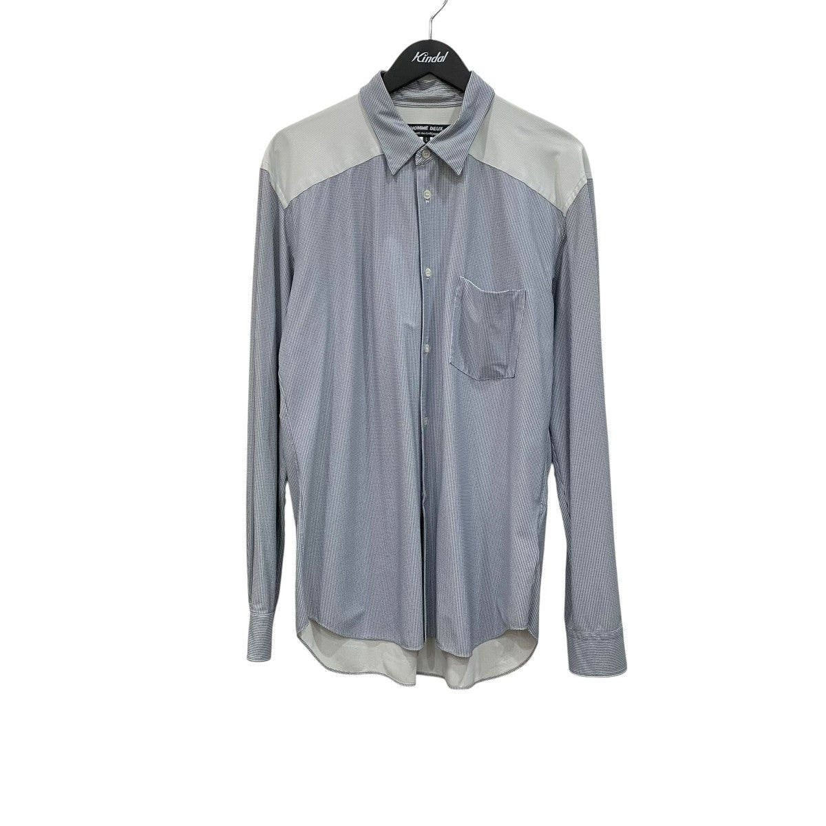 COMME des GARCONS HOMME DEUX 総柄長袖シャツDH-B040 古着・中古-1枚目のアイテム画像