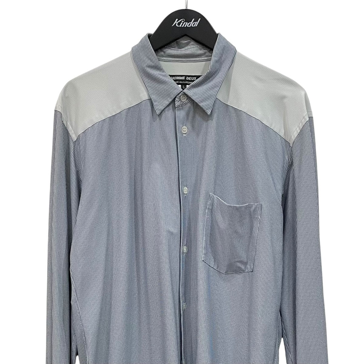 COMME des GARCONS HOMME DEUX 総柄長袖シャツDH-B040 古着・中古-3枚目のアイテム画像