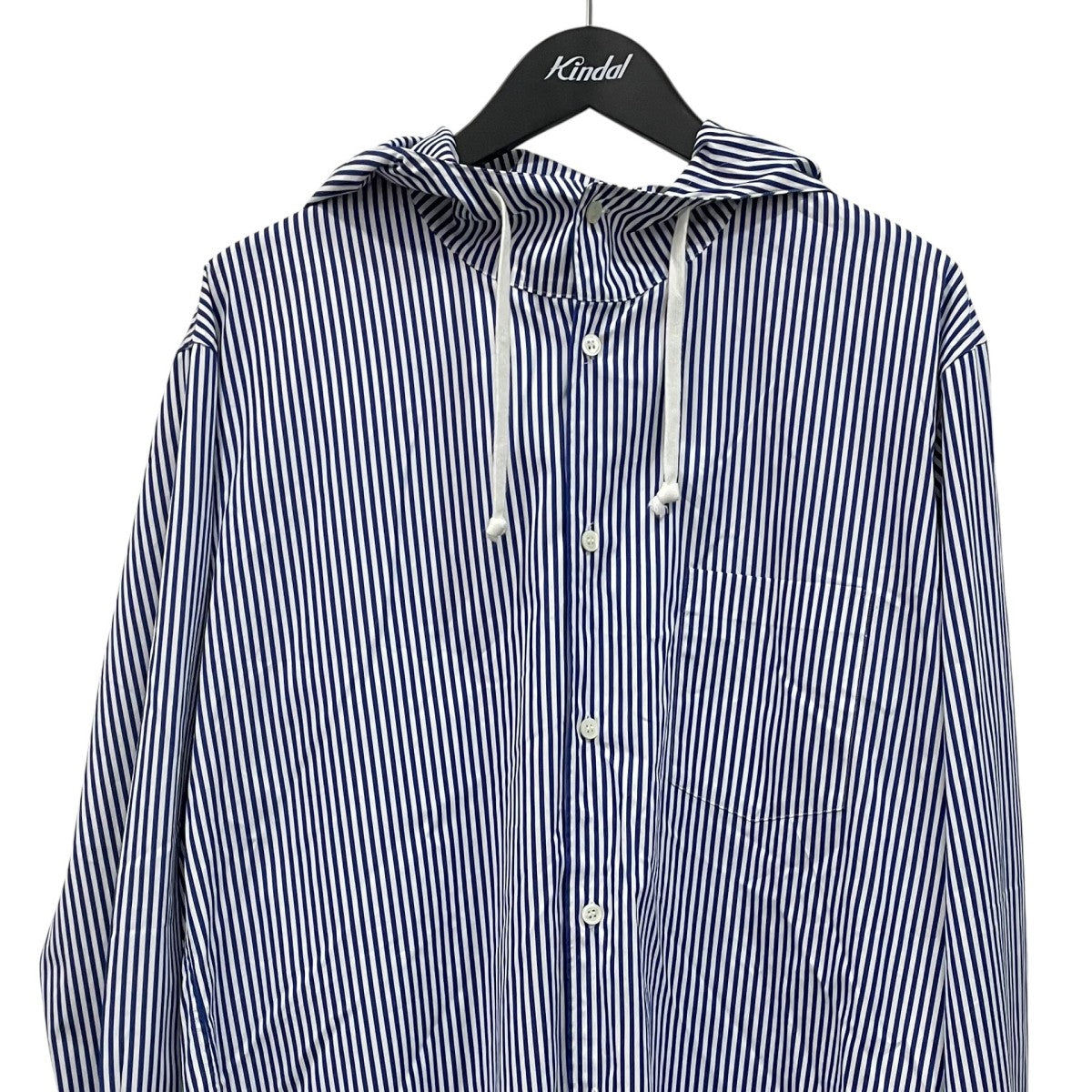 コムデギャルソン　HOMME DEUX ストライプ フード付きパーカー L 中古・古着通販】COMME des GARCONS HOMME DEUX (コムデギャルソン