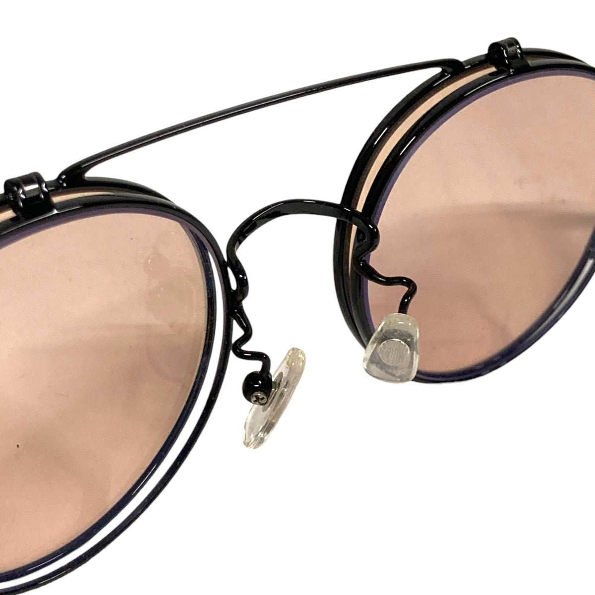 CALEE FLIP UP TYPE CIRCLE METAL GLASSESフリップアップ サングラス 古着・中古-4枚目のアイテム画像