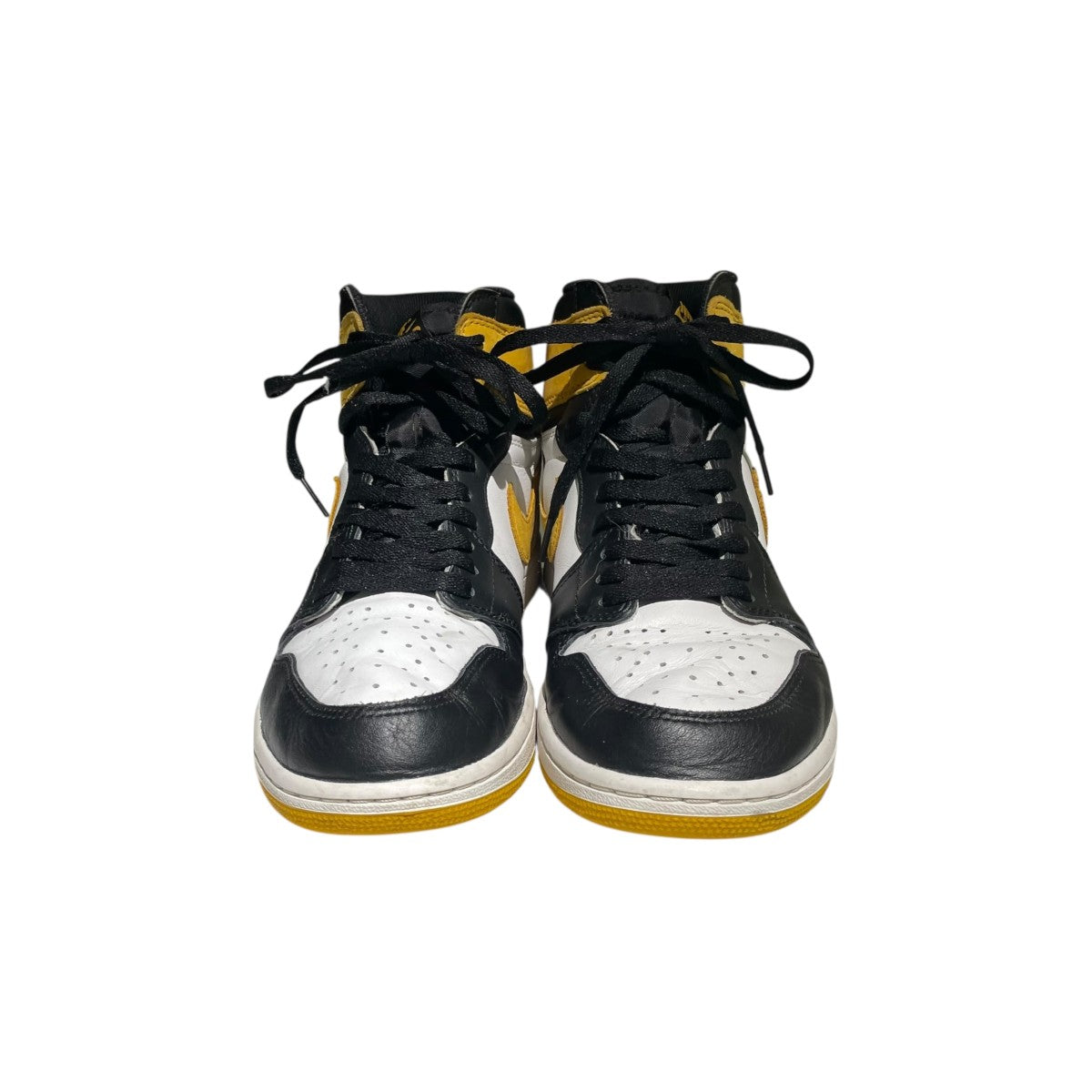 NIKE(ナイキ) Air Jordan 1 Retro High OG Black Toe Yellow Ochre