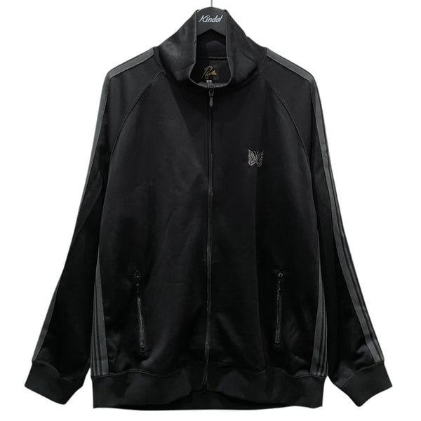 Needles トラックジャケット M 黒 Needles(ニードルズ) ジップアップジャケット Track Jacket - Poly