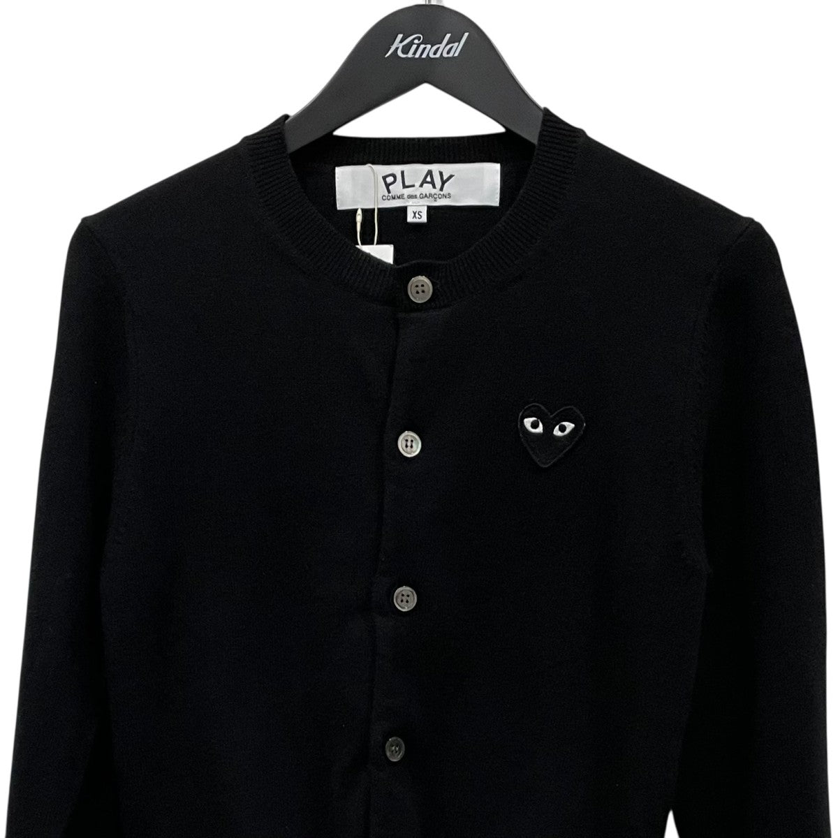 PLAY COMME des GARCONS(プレイコムデギャルソン) 厚手カーディガンAX