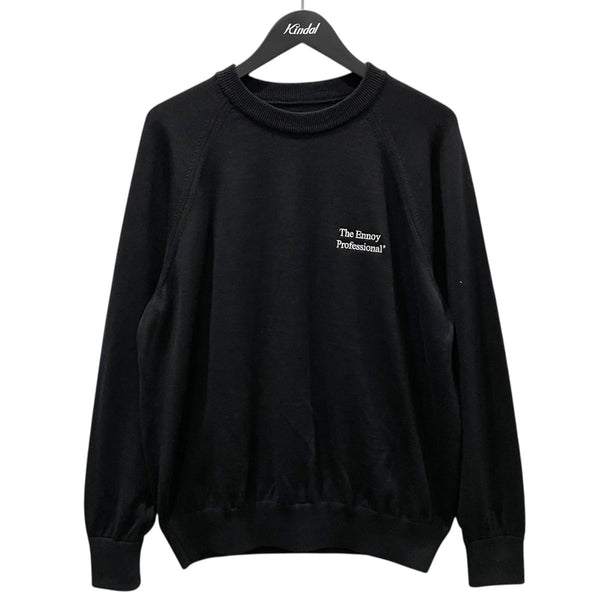 ENNOY メリノウールセーター XXL ブラック エンノイ スタイリスト私物 THE ENNOY PROFESSIONAL×ENNOY 25AW メリノウールセーター Merino Wool