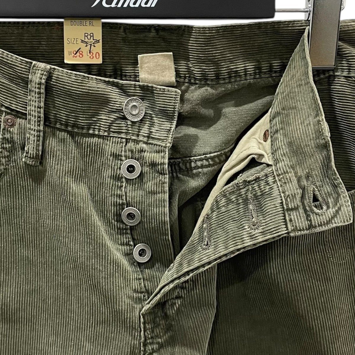 RRL スリムフィットコーデュロイパンツ Slim Fit Corduroy Pant MNRRPNT14G20131 古着・中古-3枚目のアイテム画像