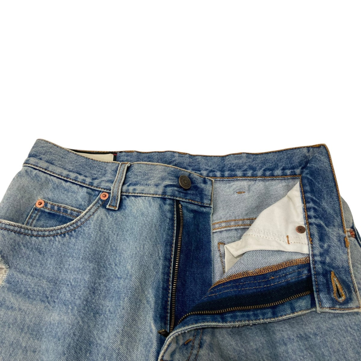 GUCCI デニムパンツ623953 XDBFM 古着・中古-3枚目のアイテム画像