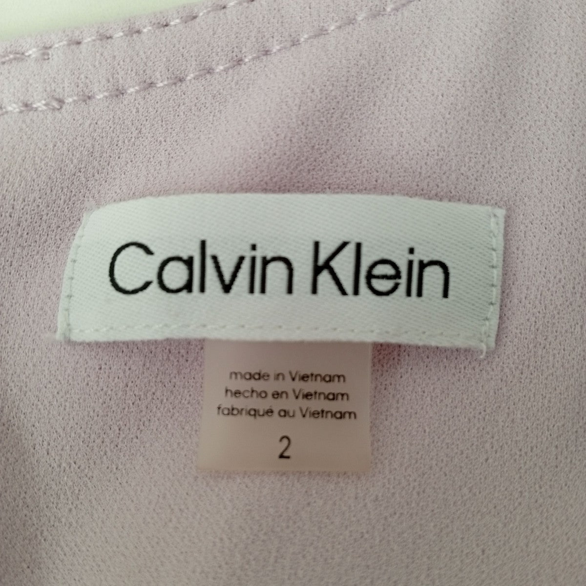 Calvin Klein ノースリーブ・キャミソールワンピースCD3C1641 古着・中古-3枚目のアイテム画像