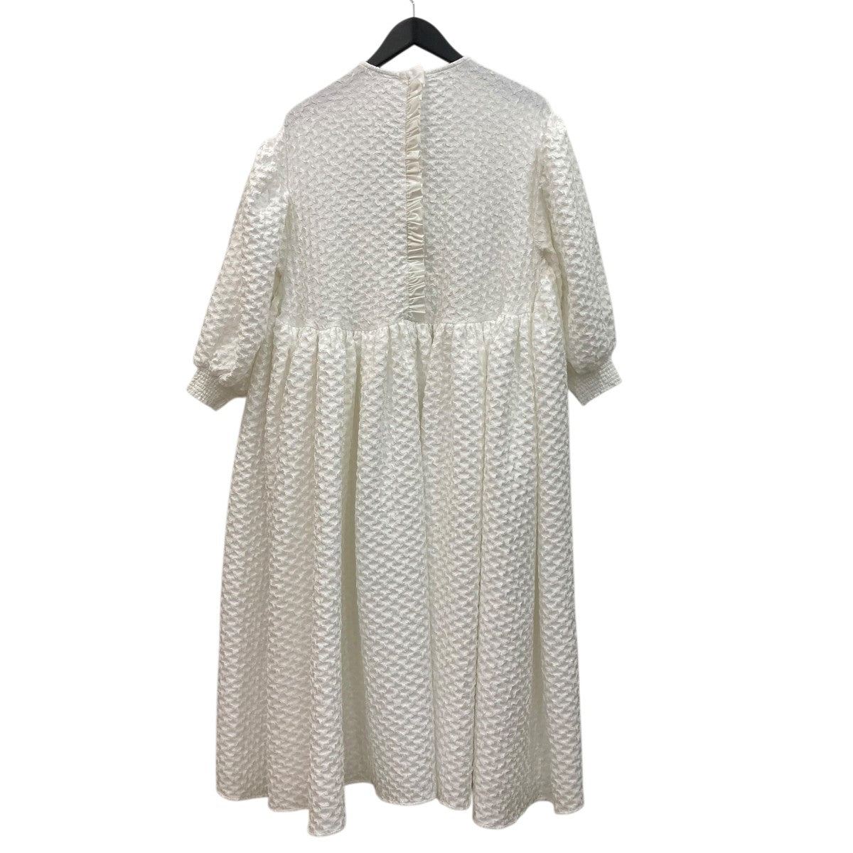 Bibiy． フレアシルエット長袖ワンピースB30OP070WHF 古着・中古-3枚目のアイテム画像