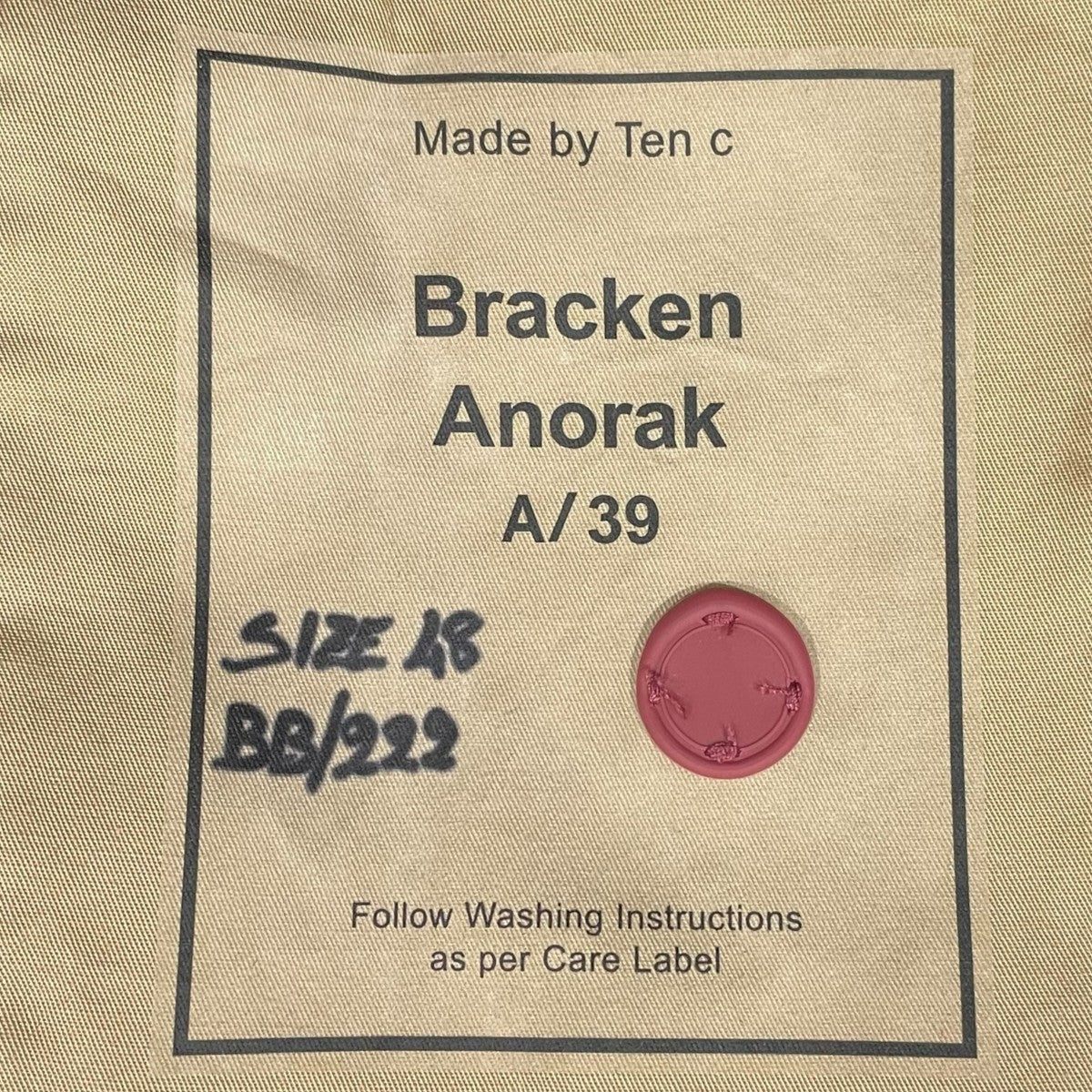 フーデッドジャケット Bracken Anorak ブラッケンアノラック 25CTCUC04034