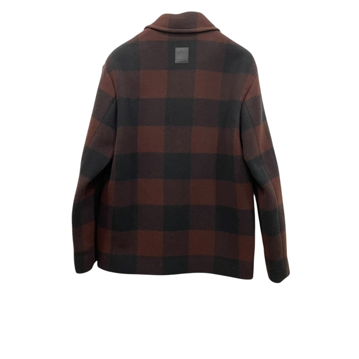 LOEWE(ロエベ) リバーシブルニットブルゾン ブラウン サイズ M｜【公式