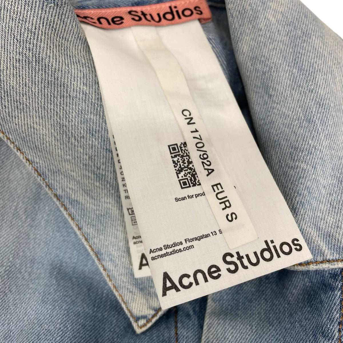 ACNE STUDIOS デニムジャケットFN-UX-OUTW000065 古着・中古-7枚目のアイテム画像