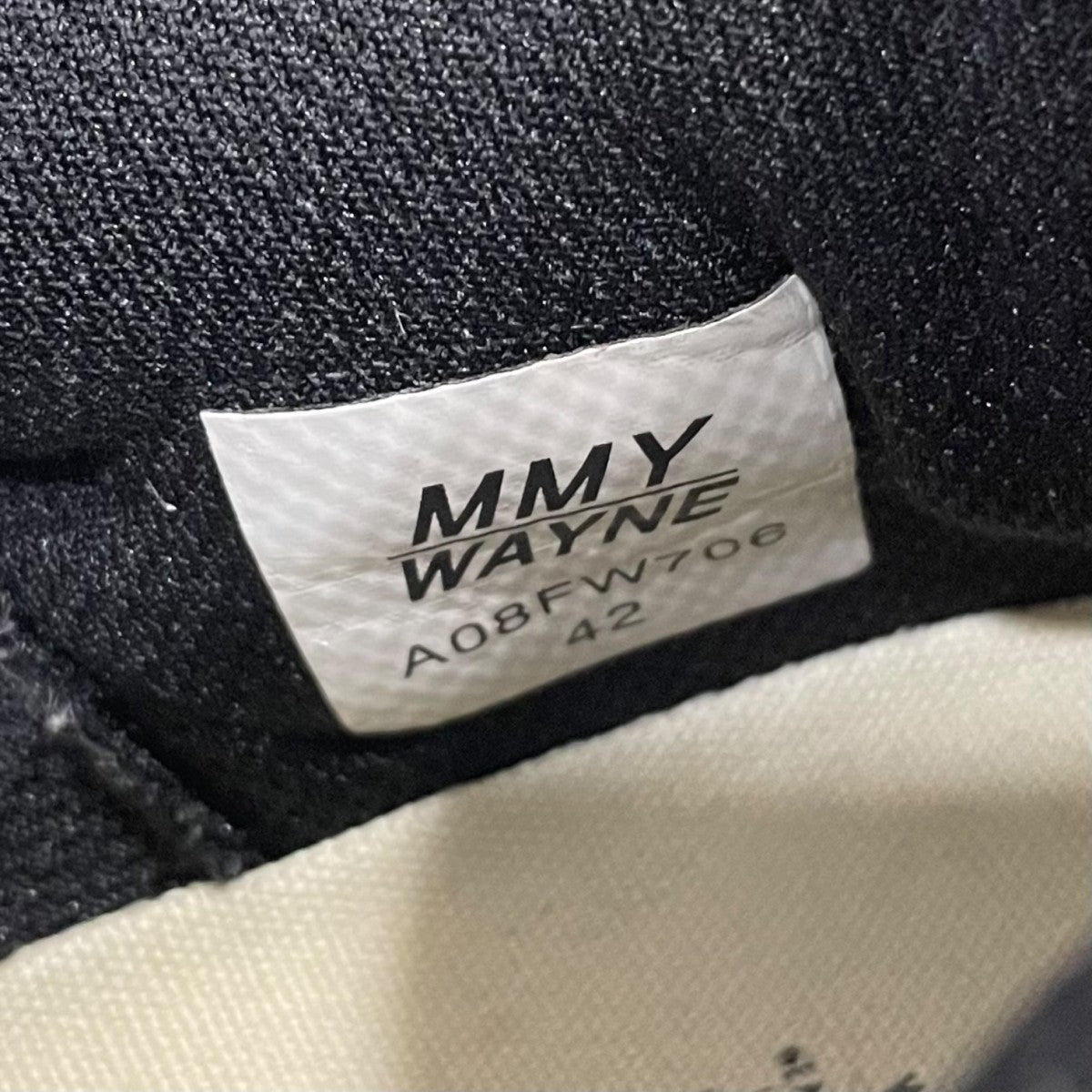 WAYNE OG Sole Leather Low-top SneakerローカットスニーカーA08FW706