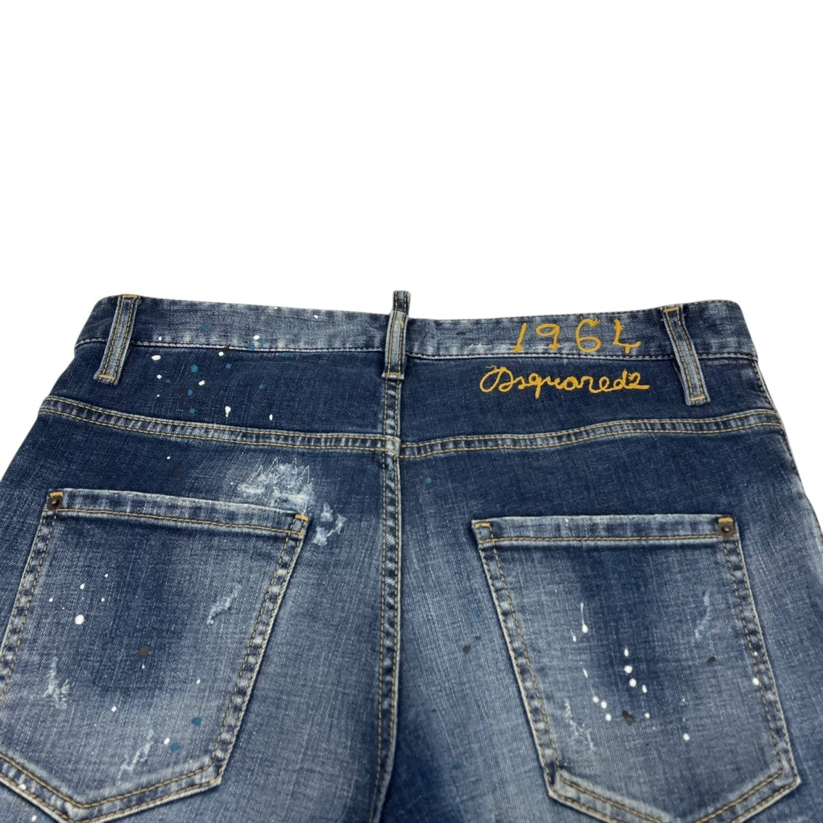 DSQUARED2 MEDIUM HIKING WASH SKATER JEANS デニムパンツ S71LB1137 古着・中古-4枚目のアイテム画像